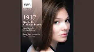 Violin Sonata in B Minor, P. 110: I. Moderato