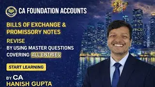 CA FOUNDATION ACCOUNTS CHAPTER BILL OF EXCHANGE AND PROMISSORY NOTES WITH MASTER QIESTION