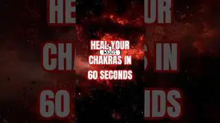 Heal Your Entire Chakra System in 60 Seconds (Repeat Daily) | Spiritual Goodie | #Affirmations