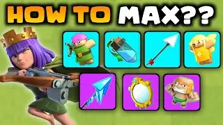 How to Max Archer Queen Equipments in Clash of Clans