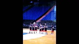 Orono basketball 2012-13 target center handshake