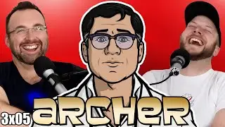 ARCHER 3x05 Реакция! *EL CONTADOR* (Смотрю впервые)