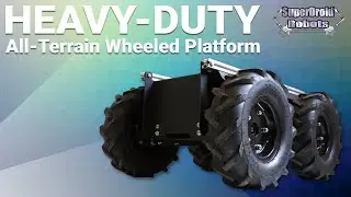 Custom Heavy-Duty All-Terrain Wheeled Robot - SuperDroid Robots