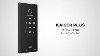 [KAISER PLUS] Premium Sliding Digital Door Lock | Smart Security Redefined