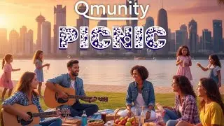 QMUNITY:MIA Park Picnic | Qatar Exploring| 2 | Journey with Punjesh 