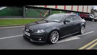 Modified Cars Leaving a Car Meet Limerick