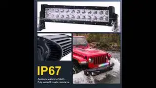 #carlights #offroad #adventure #lightbar #Jeeplight#rgb #worklights
