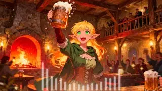 RELAXED FANTASY TAVERN • Relaxation Ambience of Medieval Village Inn • Medieval Tavern Fantasy