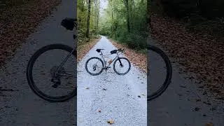 Perfect bike for the perfect #gravel road. #titanium is where it's at. See you guys out there.