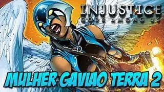 Mulher Gavião Terra 2 Skin - Injustice Gods Among Us