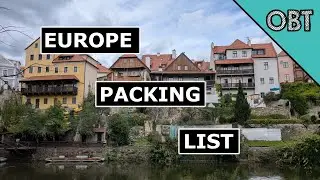 Carry-On Packing List for 2 Weeks in Central Europe