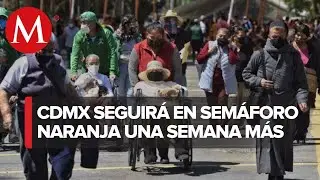 CdMx se mantiene en sem&aacute;foro naranja por covid 19 sin reanudar nuevas actividades