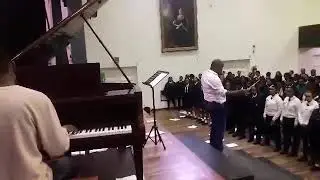 Victoria Girls High School, rendering a piece by The TACC National Gospel Choir,