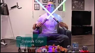 Обзор и сравнение световых мечей Galaxy's Edge и Ultrasabers