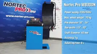 Nortec PRO - Wheel Balancer WB300N ENG