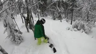 Powder Day Mt Bohemia 12-31-19