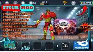 UPDATE‼️ REAL STEEL BOXING CHAMPIONS MOD APK v68.68.341 - UNLIMITED MONEY