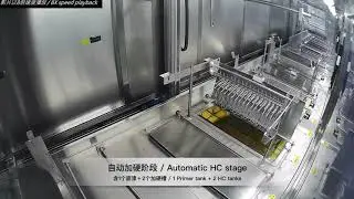 CleanCoatPerfect Series - CCP-18RT-P Automatic cleaning and hard coating system