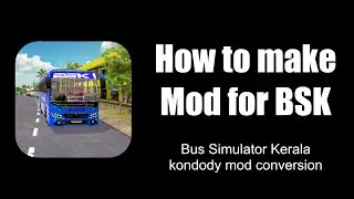 Bus Simulator Kerala Mod Conversion [Malayalam]