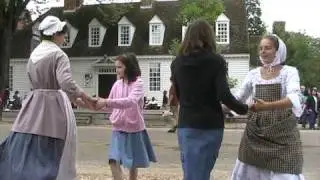 Dancing at Colonial Williamsburg