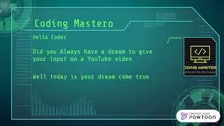 Select a coding mastero scenario