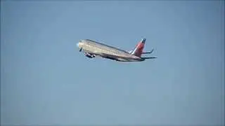 Compass Airlines Delta Connections E175 N637CZ takeoff at Portland International Airport {PDX}