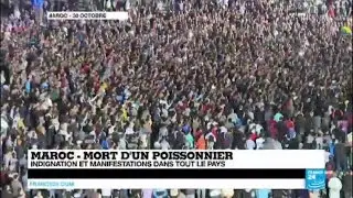 Maroc : Indignation apr&egrave;s la mort d'un poissonnier broy&eacute; par une benne &agrave; ordure