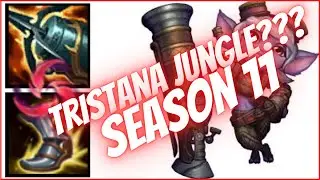 How To Play Tristana in The Jungle Season 11 - Off Meta - Runes - Items - Trolling