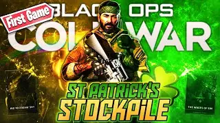 NEW ST. PATRICK'S STOCKPILE GAMEMODE IN BLACK OPS COLD WAR!!! MY FIRST GAME!!!