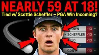 Blades Brown Golf Swing Slow Motion + 60 Highlights | 18-Year-Old Phenom vs Scheffler