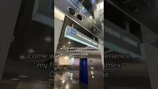 The Truth About Amex Centurion Lounges 🤯 #amexplatinum #creditcard