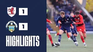 HIGHLIGHTS | Raith Rovers 1-1 Greenock Morton | 01/11/25