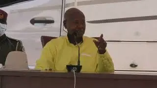 H.E Museveni's speech on his nomination day at E.C, Lweza