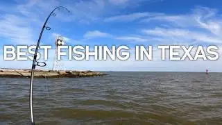 Fishing the JETTIES until we find FISH! | Texas Inshore Fishing
