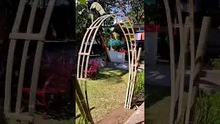Making Of Bamboo Gate By Localites || Assam Life || #shorts #assam #ytshorts
