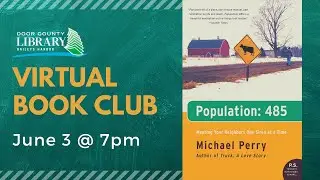 Baileys Harbor Book Club: Population 485 by Michael Perry (Author Appearance)