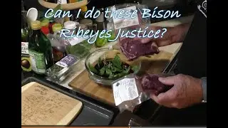 Bison Ribeye from The Texas Tribal Buffalo Project