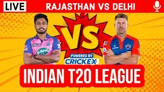 Live: RR vs DC | IPL Live Scores & Commentary | 2nd Innings | Rajasthan Vs Delhi | IPL Live 2023