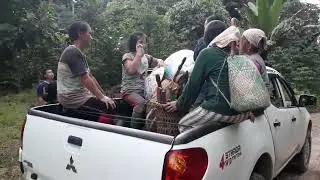 Pengalaman Pertama angkut 16 penumpang ke ke Kebun Latung Antutan