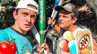 EXPLODING THINGS WITH BASEBALL BATS - INSANE!