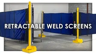 ROLLTect Retractable Weld Screen - Premium Welding Protection