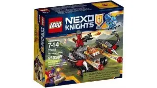 LEGO Nexo Knights 70318 The Glob Lobber Building Kit (95 Piece)