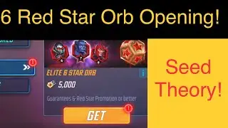 Msf 6 Red Star Orb Opening!