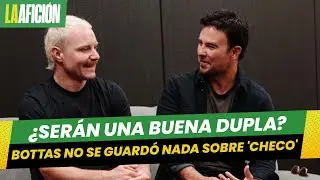 Valtteri Bottas se sincera sobre tener a Checo P&eacute;rez como su nuevo compa&ntilde;ero en Cadillac