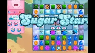 Candy Crush Saga Level 9888 (Sugar stars, No boosters)