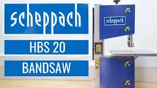 Scheppach HBS20 Band Saw unboxing