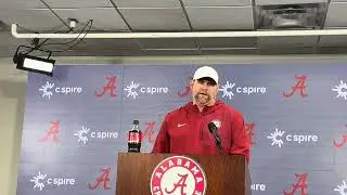 Alabama Defensive Coordinator Kane Wommack after losing to Florida State