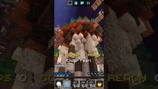 cool mcpe ender pearl clutch on mobile #mcpe #clutch #mcpebedwars #mcpro #enderpearl