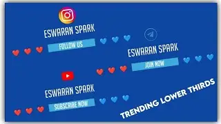 Trending LowerThirds Animation | Trending LowerThirds Animation | LowerThirds | Trending LowerThirds
