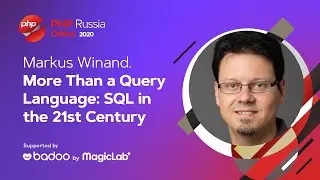 More Than a Query Language: SQL in the 21st Century / Markus Winand (winand.at)